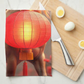 Jaar van het Paard 2026 Theedoek (Quarter Fold)