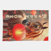 Jaar van het Paard 2026 Theedoek (Horizontaal)