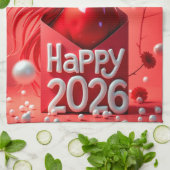 Jaar van het Paard 2026 Theedoek (Gevouwen)