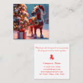 Jaar van het Paard 2026 Visitekaartje (Voorkant / Achterkant)