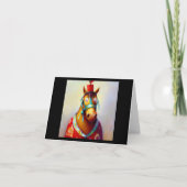 Jaar van het Paard 4 Kaart (Voorkant)