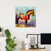 Jaar van het Paard 6 Poster (Thuiskantoor)