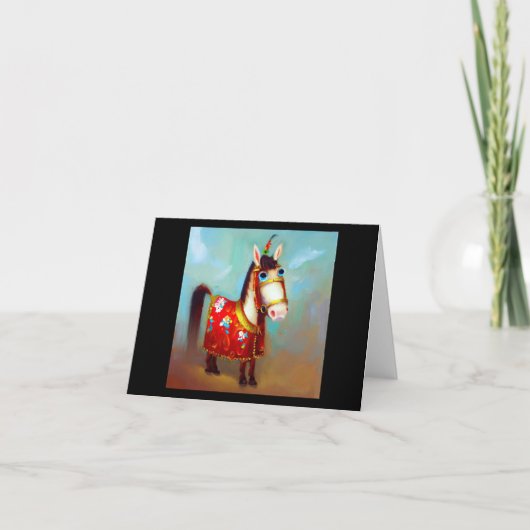 Jaar van het Paard 8 Kaart (Voorkant)