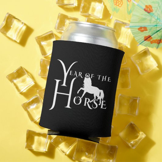 Jaar van het paard blikjeskoeler (Insitu Zomer)