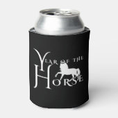 Jaar van het paard blikjeskoeler (Blikje Voorkant)