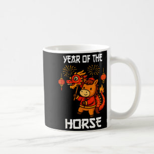 Jaar van het paard Chinees maanjaar draak Koffiemok