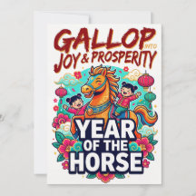 Jaar van het Paard - Galoppeer naar Vreugde & Voor