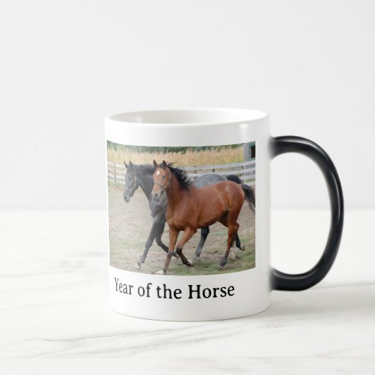 Jaar van het Paard Magische Mok (Rechts)