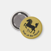 Jaar van het Paard Magneet (Voorkant / Achterkant)