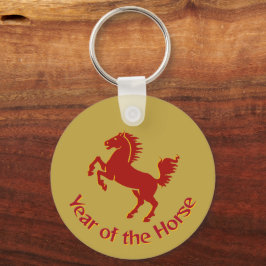 Jaar van het Paard Sleutelhanger