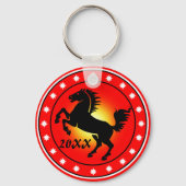 Jaar van het Paard Sleutelhanger (Voorkant)