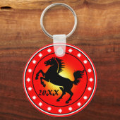 Jaar van het Paard Sleutelhanger (Voorkant)