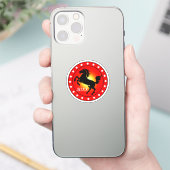 Jaar van het Paard Sticker (Telefoon)
