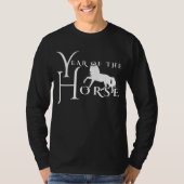 Jaar van het paard t-shirt (Voorkant)