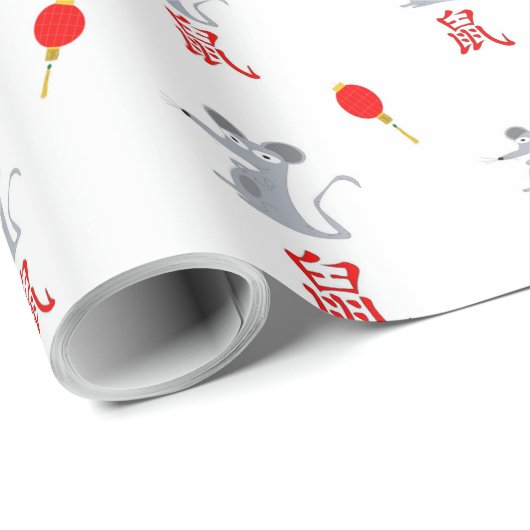 Jaar van het raspatpapier cadeaupapier (Rol Hoek)