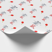 Jaar van het raspatpapier cadeaupapier (Hoek)