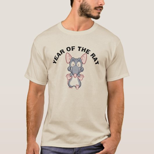 Jaar van het Rat Shirt (Voorkant)
