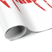 JAAR VAN HET RODE TIGER Wrapping Paper Cadeaupapier (Rol Hoek)