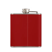 Jaar van het Rood van de Paarden Heupfles (Achterkant)