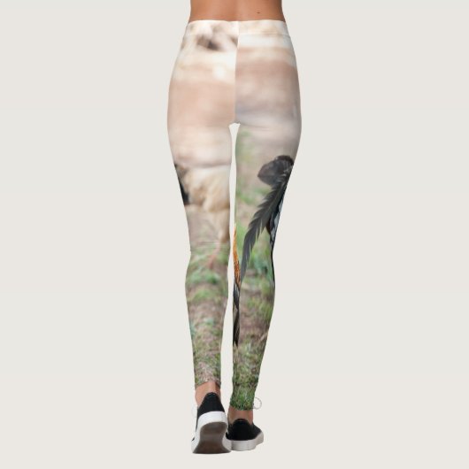 Jaar van het rooster leggings (Achterkant)