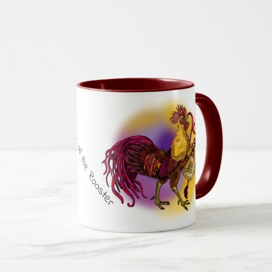 Jaar van het rooster mok (Voorkant rechts)