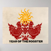 Jaar van het rooster poster (Voorkant)