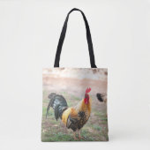 Jaar van het Rooster-Tas Tote Bag (Voorkant)