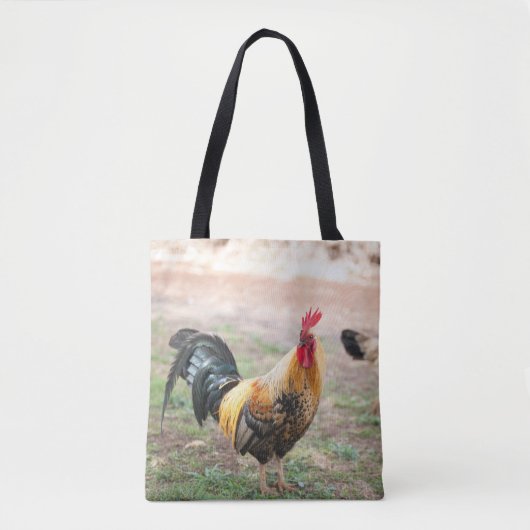 Jaar van het Rooster-Tas Tote Bag (Voorkant)