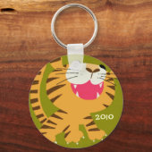 Jaar van het Sleutelhanger Tiger (Voorkant)