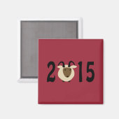 Jaar van het stuwmeer 2015 magneet (Voorkant / Achterkant)