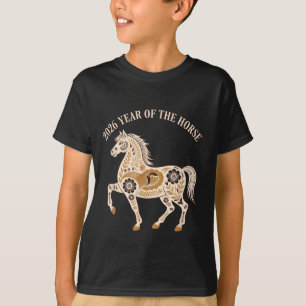 Jaar Van Het Vuurpaard 2026 Festive Chinees Nieuwj T-shirt
