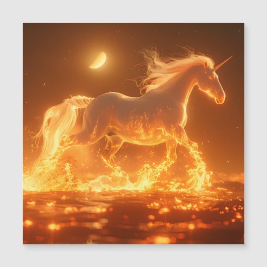 Jaar van het Vuurpaard 2026, Magnetische kaart (Voorkant)