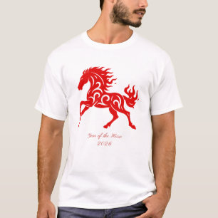 Jaar van het Vuurpaard 2026 T-shirt