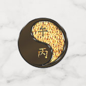 Jaar van het Vuurpaard Confetti (Kleine voorkant)