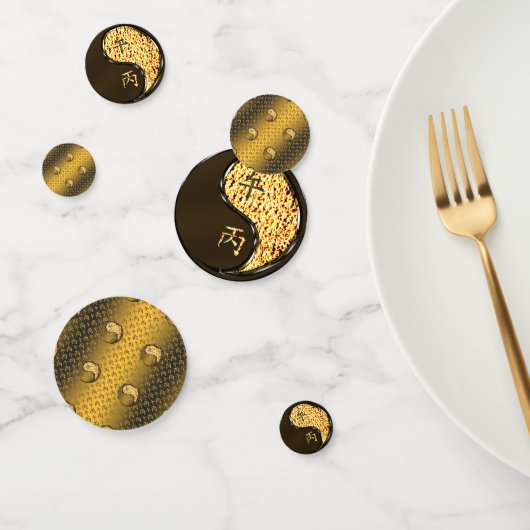 Jaar van het Vuurpaard Confetti (Groep)