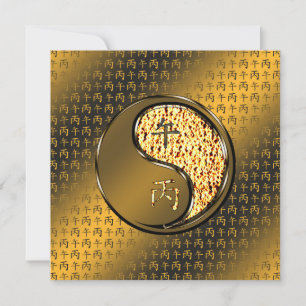 Jaar van het Vuurpaard Kaart