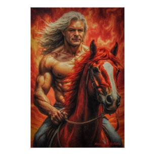 Jaar van het Vuurpaard: Omarm de Reis! Perfect Poster