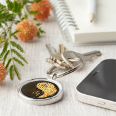 Jaar van het Vuurpaard Sleutelhanger (Zijkant)