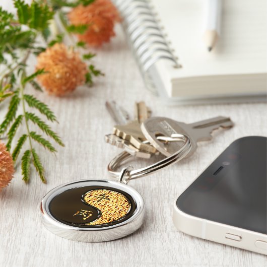 Jaar van het Vuurpaard Sleutelhanger (Zijkant)