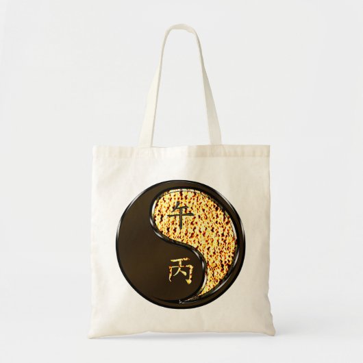 Jaar van het Vuurpaard Tote Bag (Voorkant)