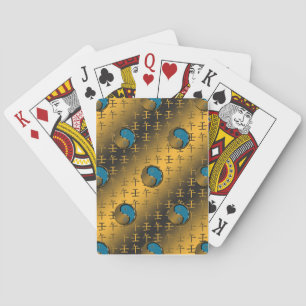 Jaar van het Waterpaard Pokerkaarten