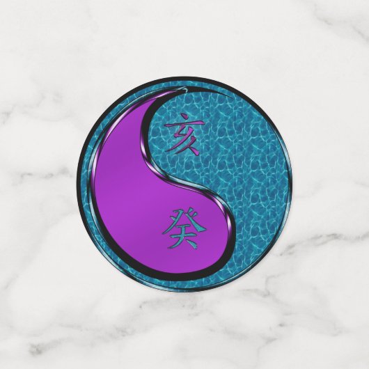 Jaar van het Waterschap Confetti (Kleine voorkant)