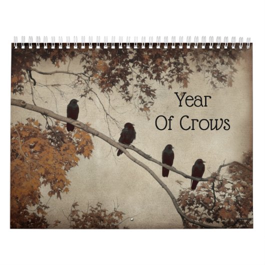 Jaar Van Kraaien Kalender (Hoes)