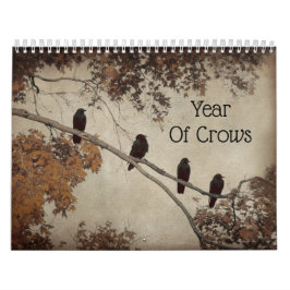Jaar Van Kraaien Kalender