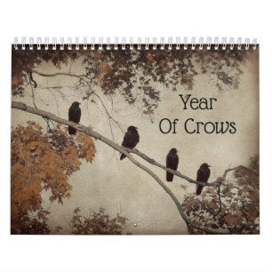 Jaar Van Kraaien Kalender