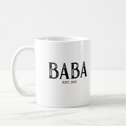 Jaar van oprichting Baba Koffiemok (Links)