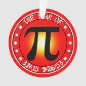 Jaar van Pi 3/14/15 9:26:53 Ornament (voorkant)