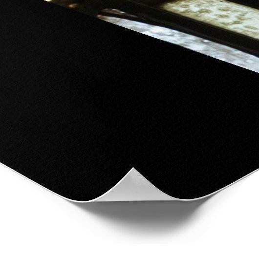 Jaar van Sint Joseph Glas in lood Religieuze Jezus Poster (Hoek)