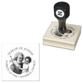 JAAR VAN ST. JOSEPH KIND JEZUS RELIGIEUS RUBBERSTEMPEL (Gestempeld)