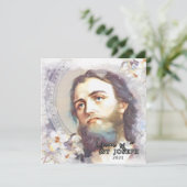 Jaar van St. Jozef katholieke Memorare gebedskaart Kaart (Staand voorkant)